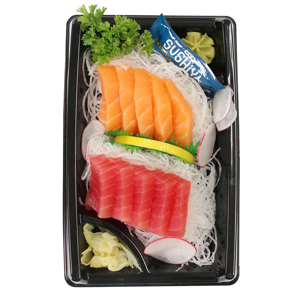H-E-B Sushiya Tuna & Salmon Sashimi, 10 pc