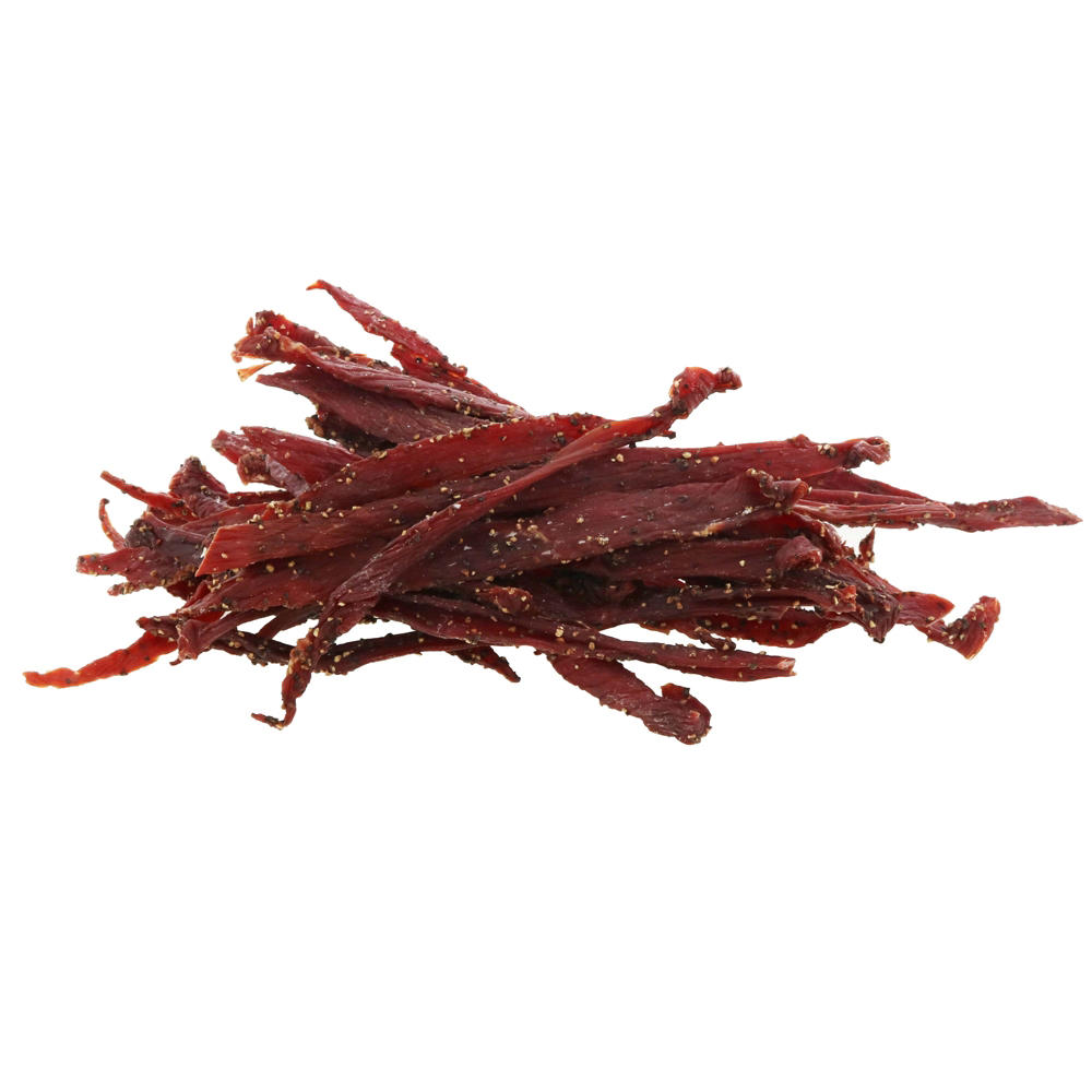 Prasek's Thin Cut Beef Jerky - Peppered, Avg. 0.4 lb