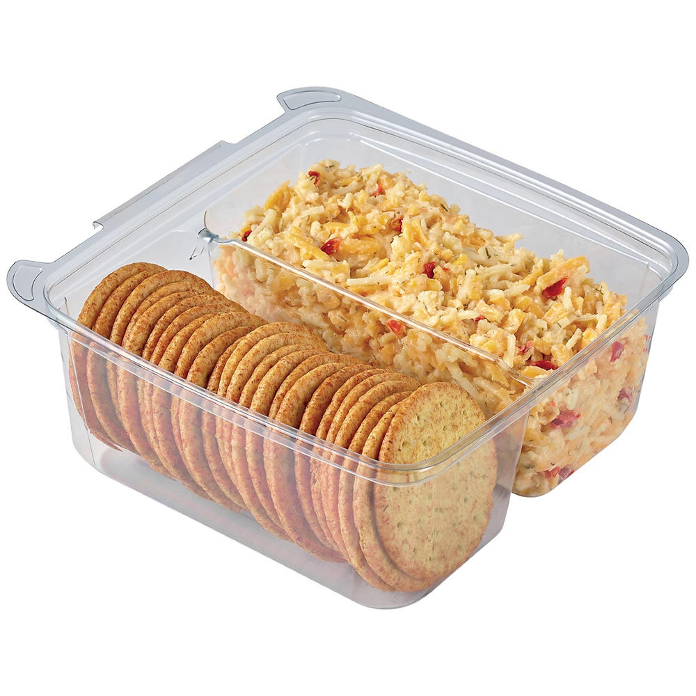 Meal Simple by H-E-B Pimento Cheese Spread & Crackers