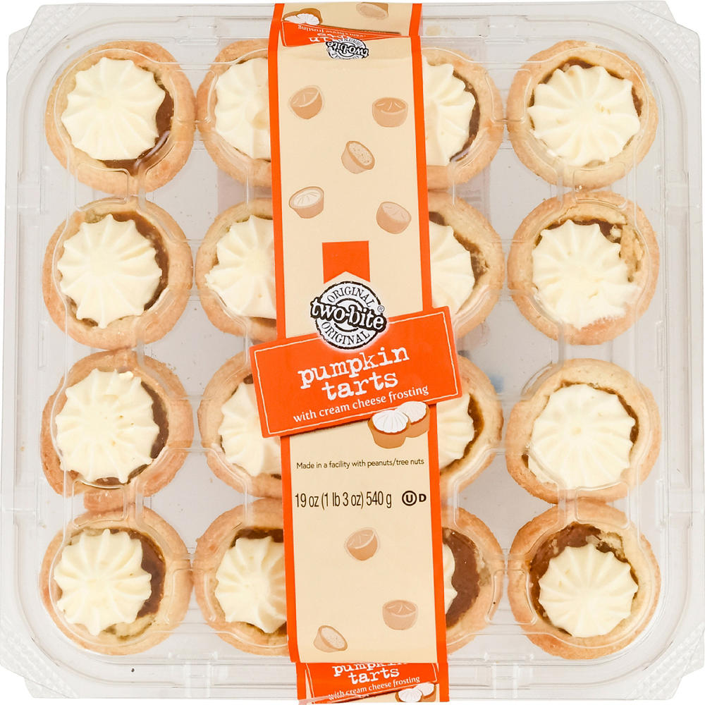 Two-Bite Party Platter - Cream Cheese Pumpkin Tarts, 16 ct