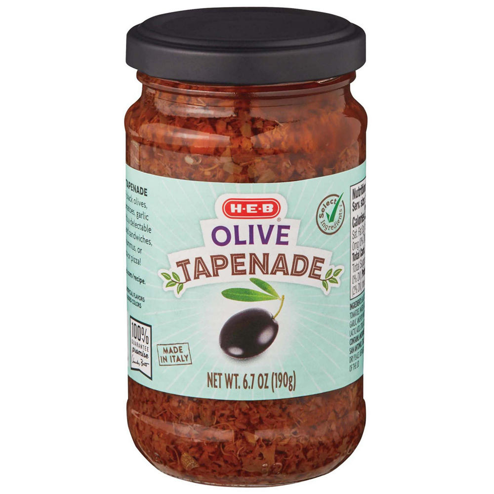 H-E-B Olive Tapenade, 6.7 oz