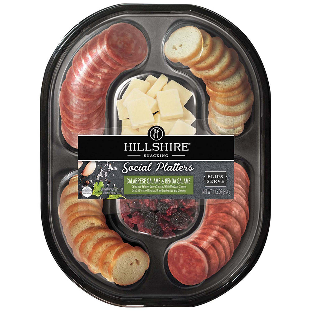 Hillshire Farms Calabrese Salame and Genoa Salame Party Tray, 12.5 oz