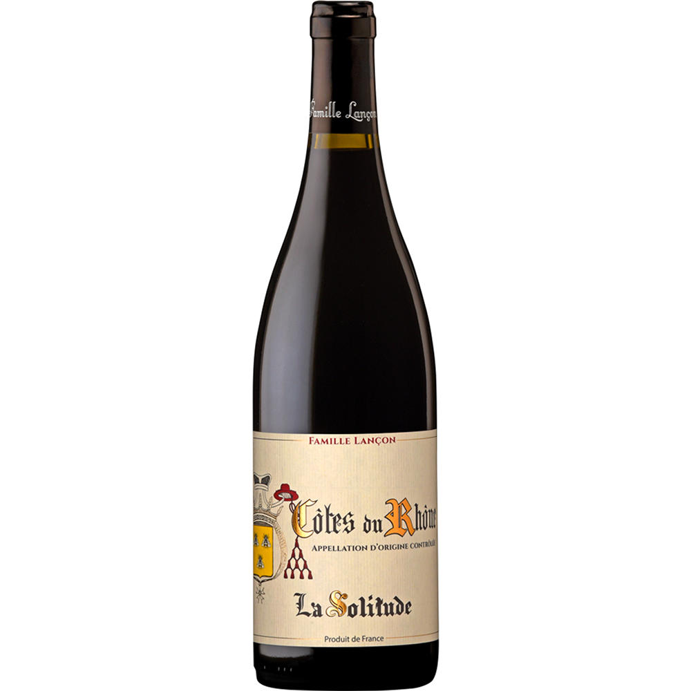 Famille Lançon La Solitude Côtes-Du-Rhône Red, 750 mL