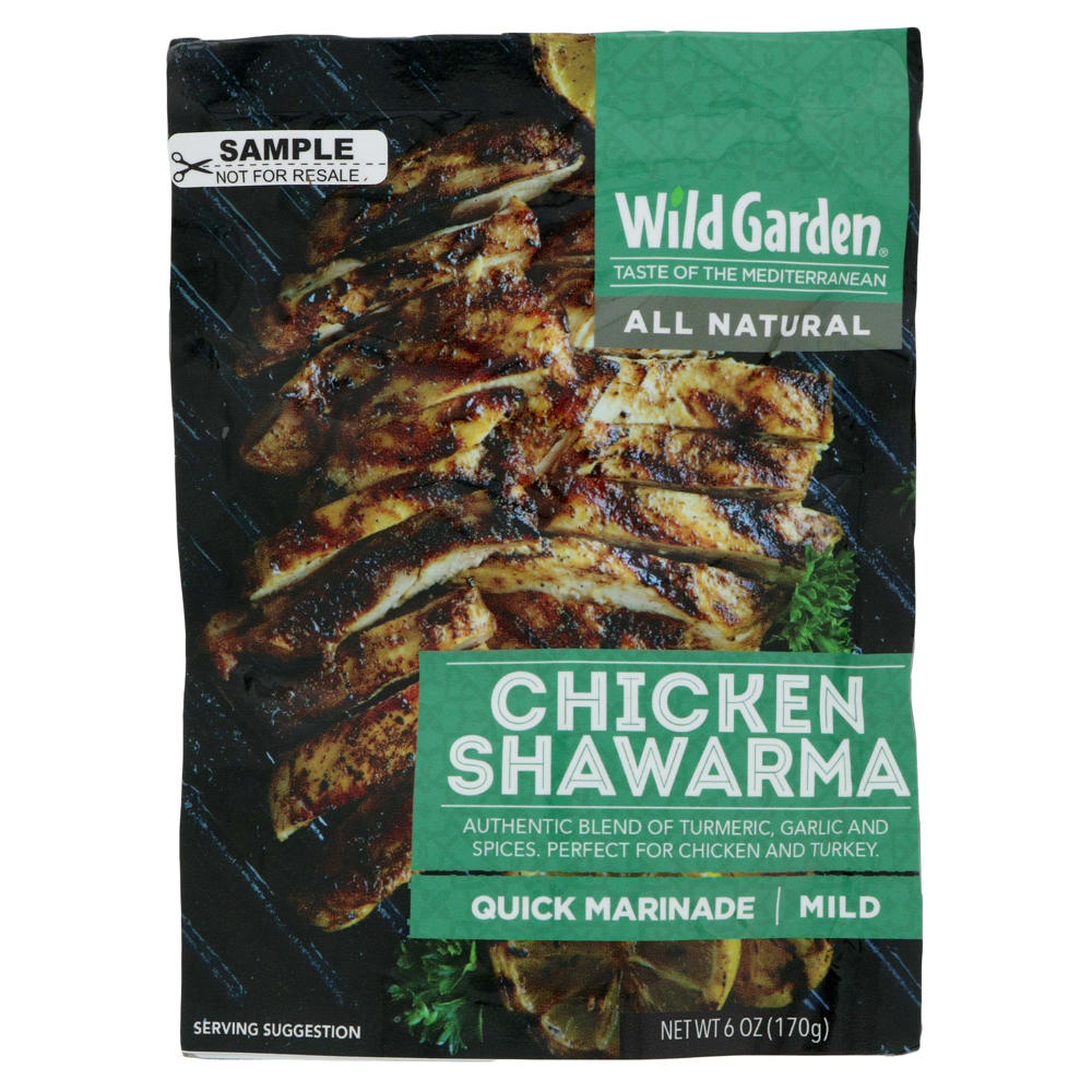 Wild Garden Chicken Shawarma, 6 oz