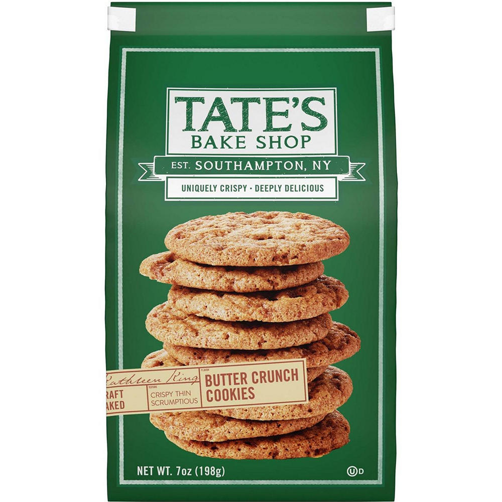 Tate's Butter Crunch Cookies , 7 oz