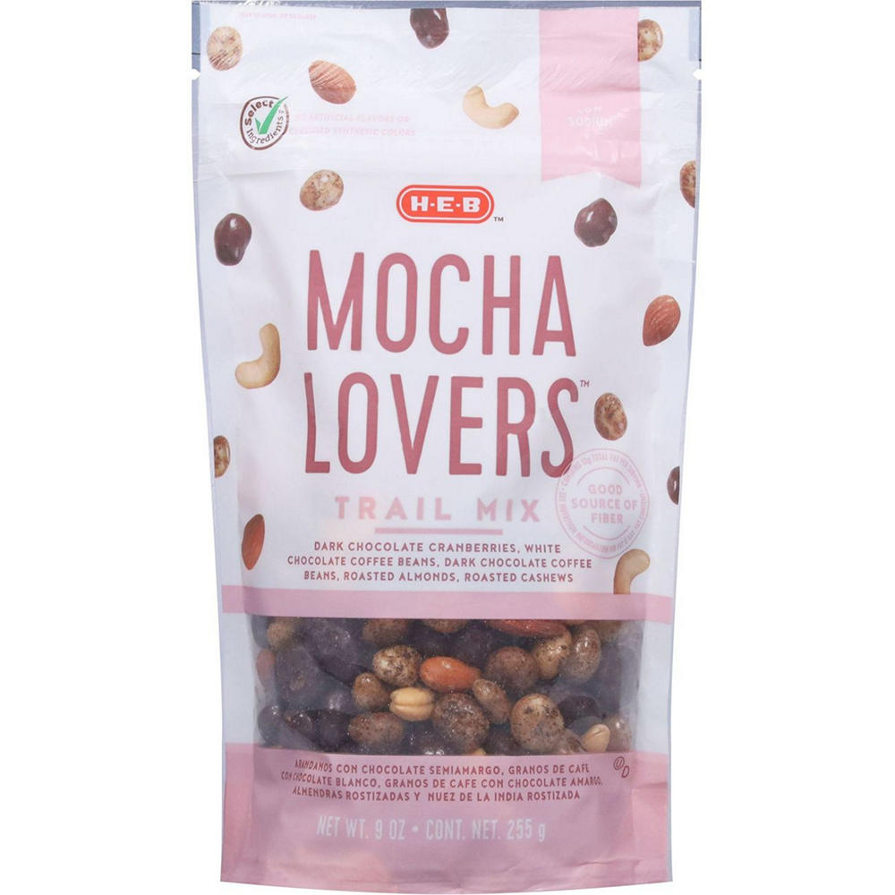 H-E-B Mocha Lovers Trail Mix, 9 oz