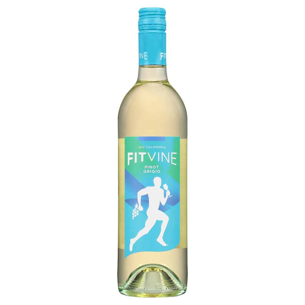 Fit Vine Pinot Grigio California White Wine, 750 mL