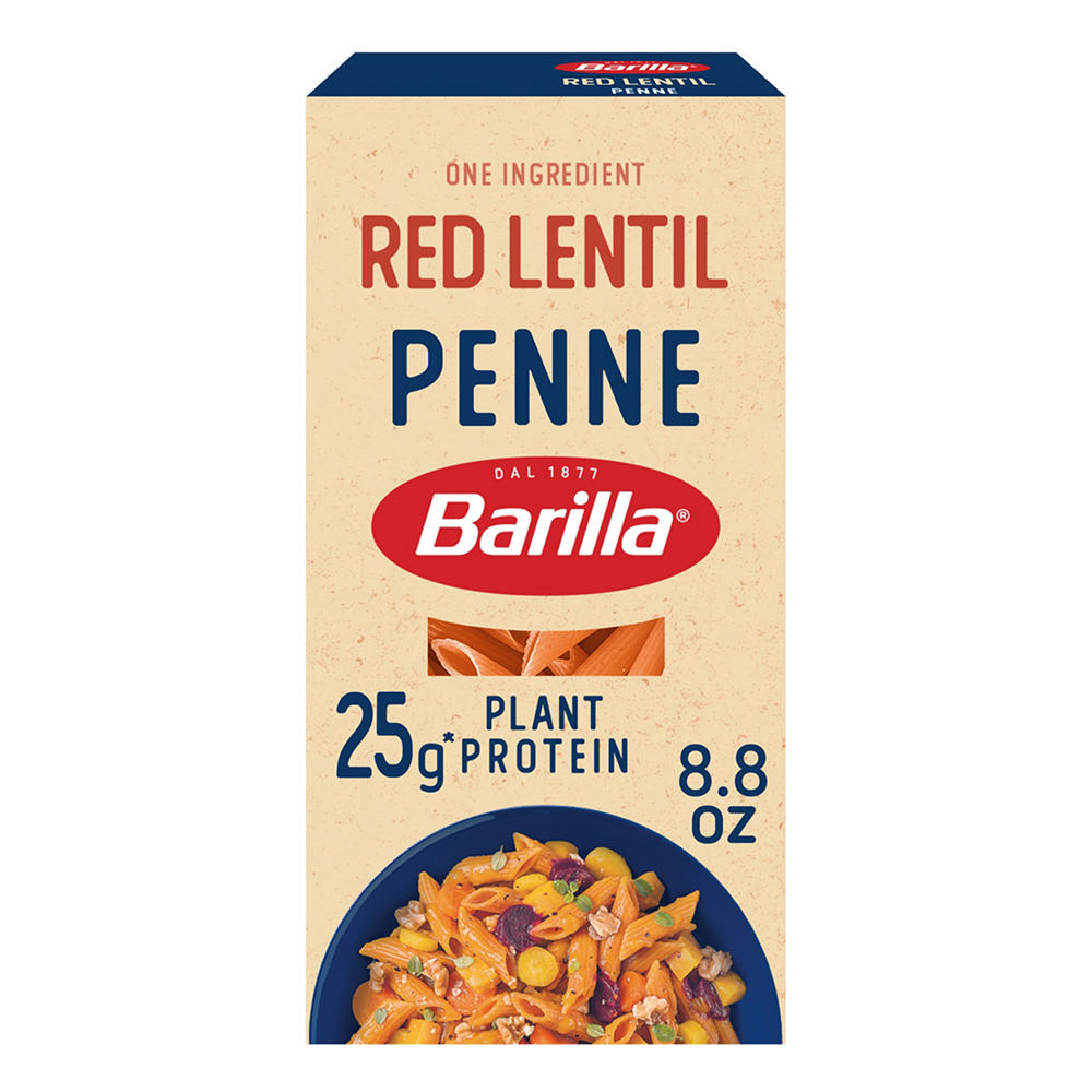 Barilla 14g Protein Red Lentil Penne Pasta, 8.8 oz