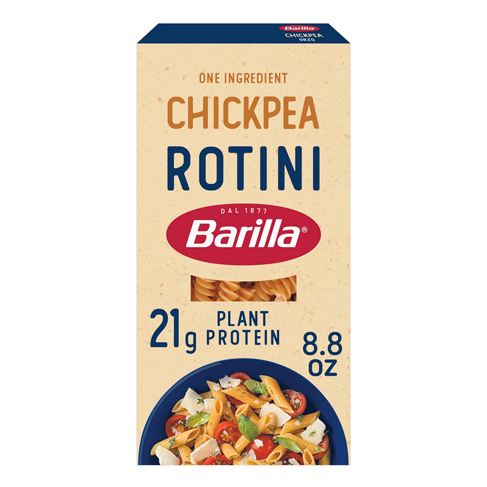 Barilla 12g Protein Chickpea Rotini Pasta, 8.8 oz