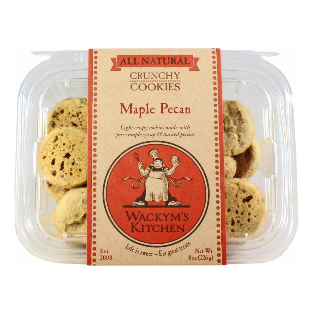 Wackym's Kitchen Maple Pecan Cookies, 8 oz