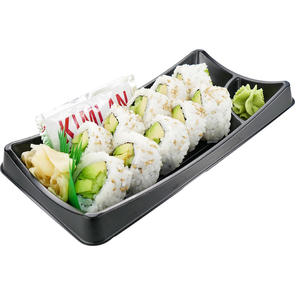 H-E-B Sushiya Avocado Cucumber Maki Sushi Roll, 10 pc