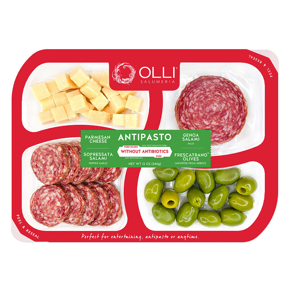 Olli Salumeria Antipasto Parmesan & Genoa Salami, 12 oz