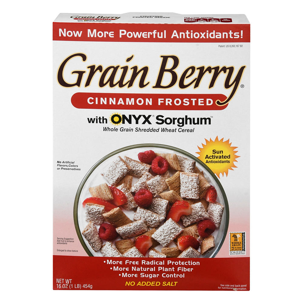 Grain Berry Cinnamon Frosted Shredded Wheat Cereal, 16 oz