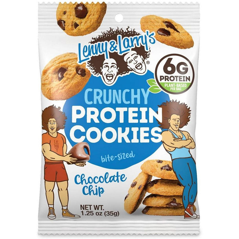 Lenny & Larry's The Complete Crunchy Cookies - 6g Protein Chocolate Chip, 1.25 oz