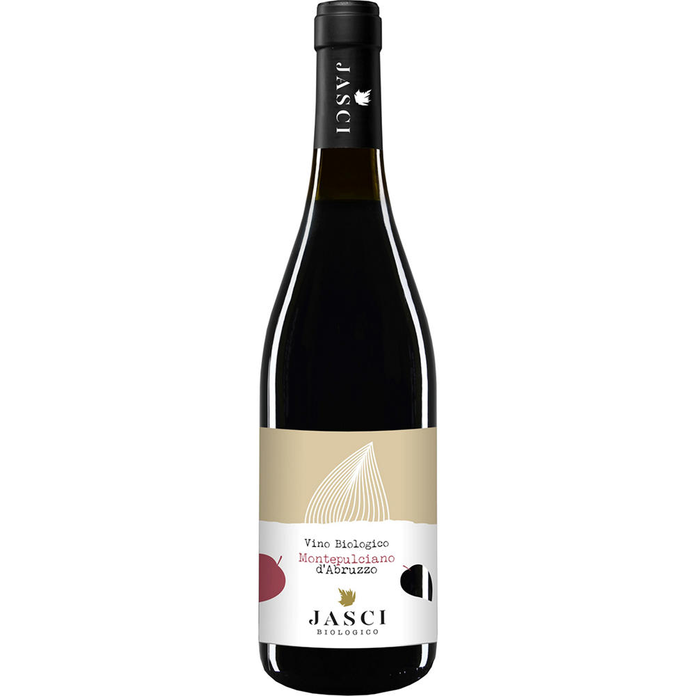 Jasci Organic Montepulciano D Abruzzo Italian Red Wine, 750 mL