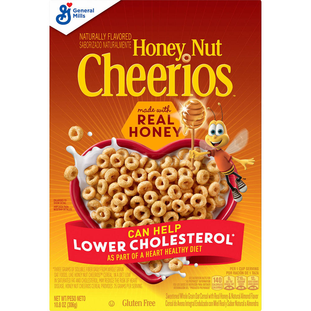 General Mills Honey Nut Cheerios Cereal, 10.8 oz