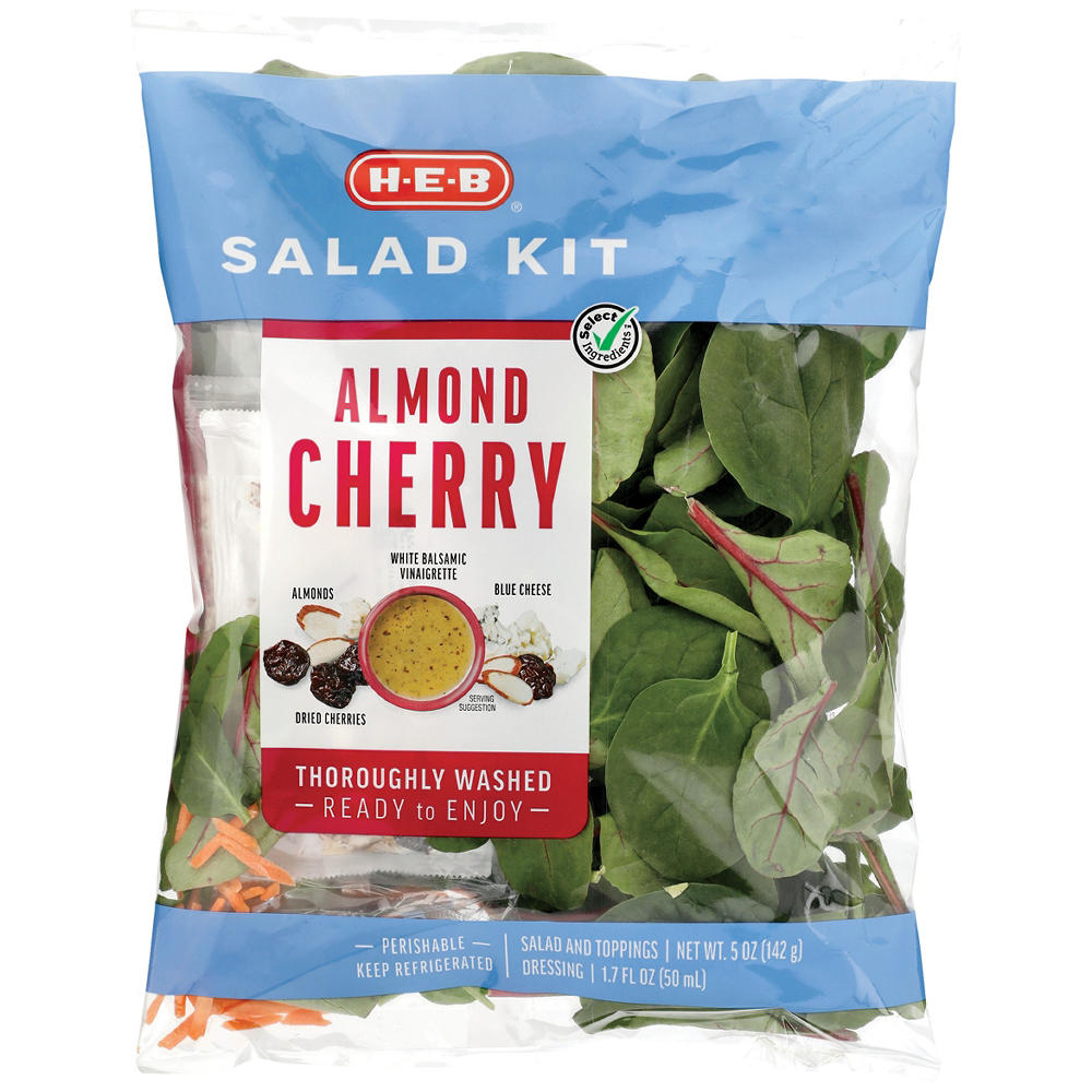 H-E-B Salad Kit - Almond Cherry
