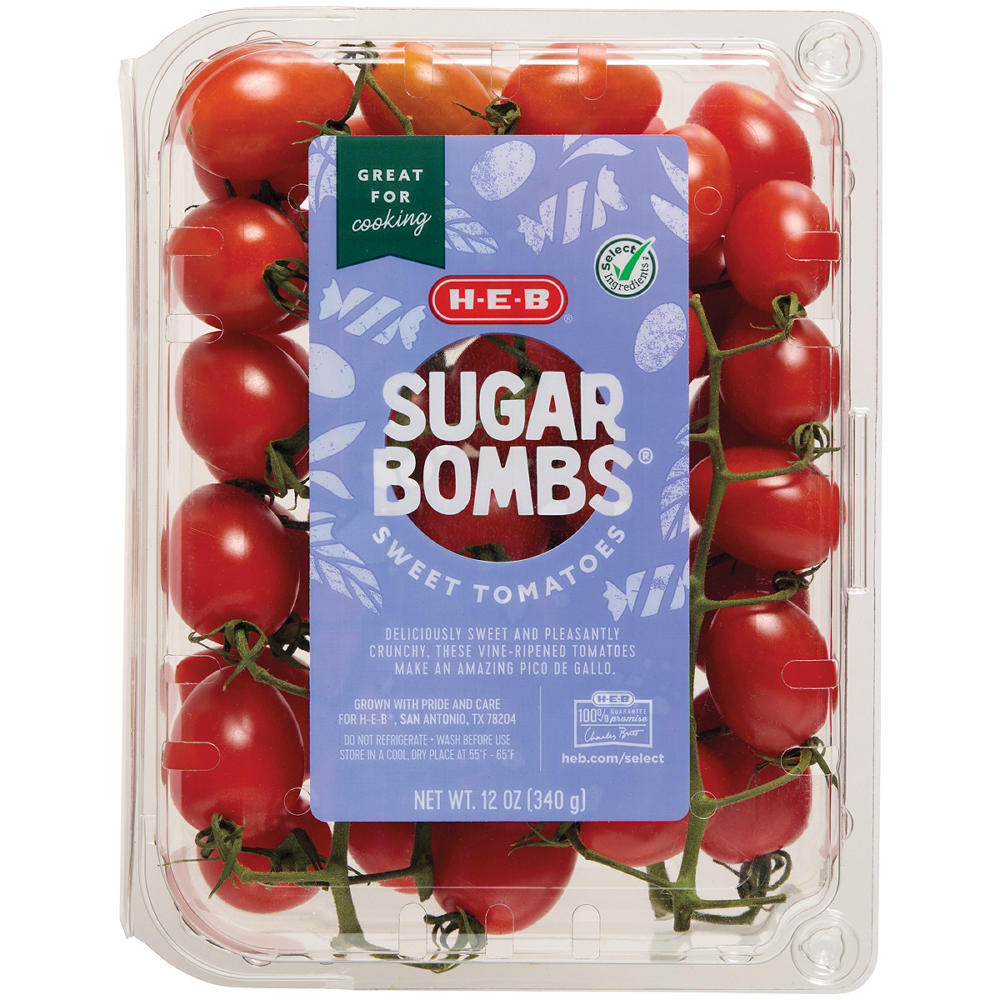 H-E-B Fresh Sugar Bombs Tomatoes, 12 oz