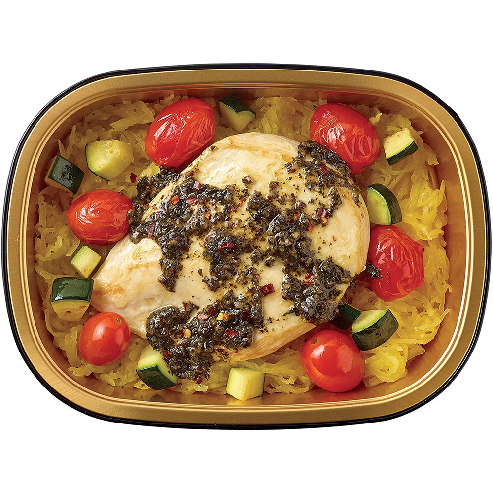 Meal Simple by H-E-B Basil Pesto Chicken & Spaghetti Squash, Avg. 0.86 lb