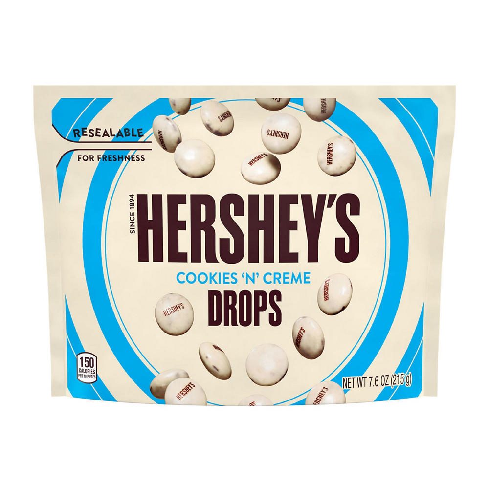 Hershey's Drops Cookies 'N' Crème Candy, 7.6 oz