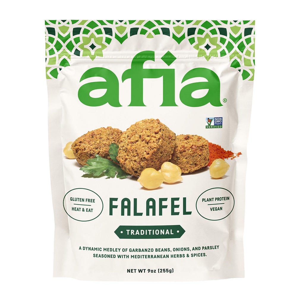 Afia Frozen Falafel - Traditional, 9 oz