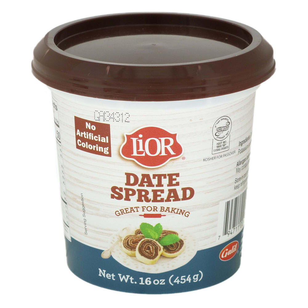 Lior Kosher Date Spread, 16 oz