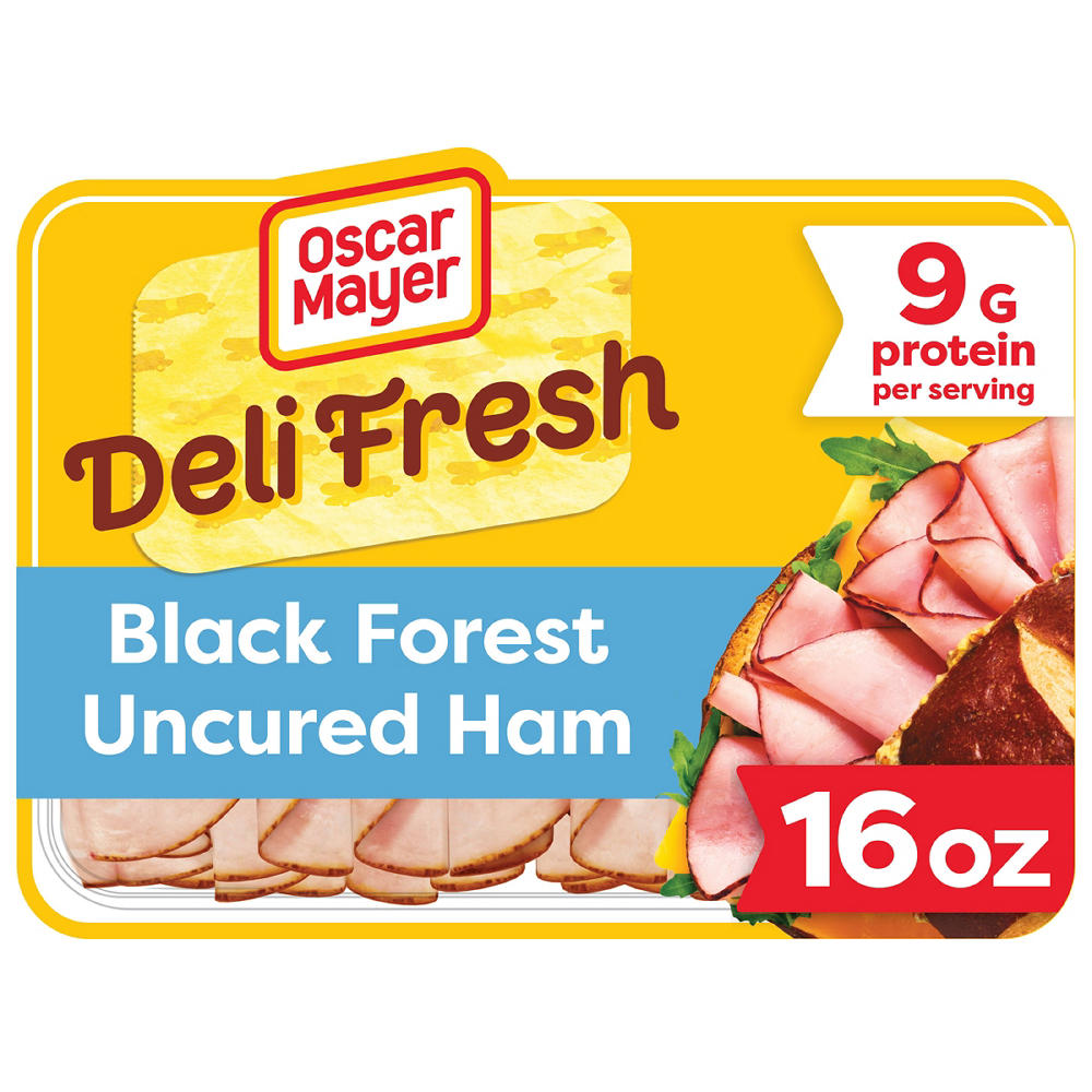 Oscar Mayer Deli Fresh Black Forest Uncured Ham, 16 oz