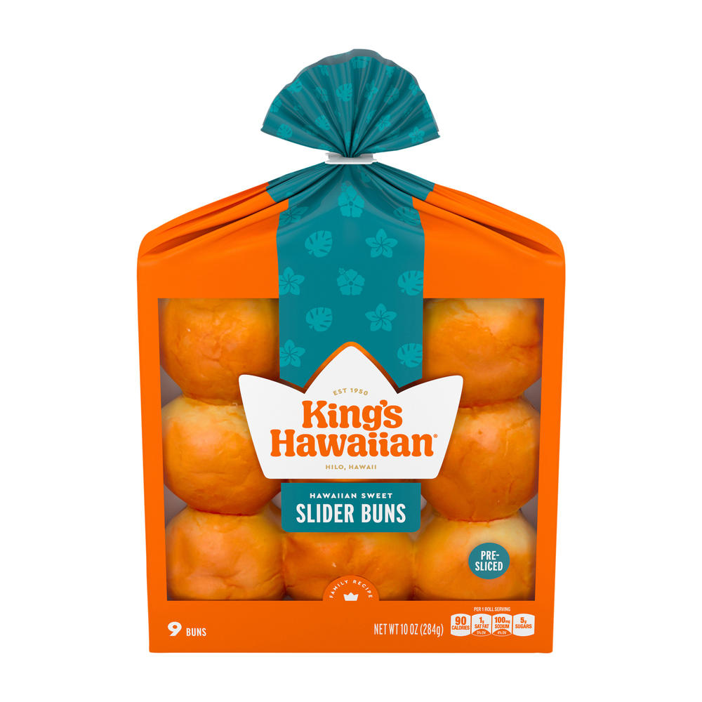 King's Hawaiian Slider Buns Original, 9 ct