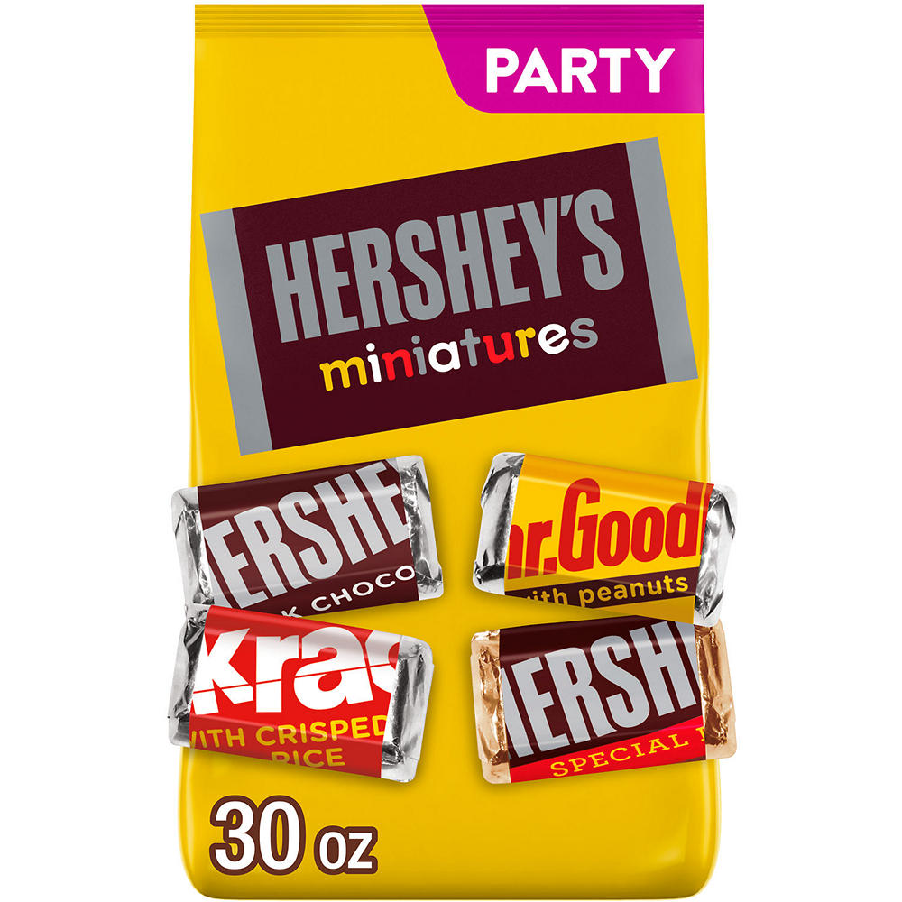 Hershey's Miniatures Candy Bars - Party Pack, 30 oz
