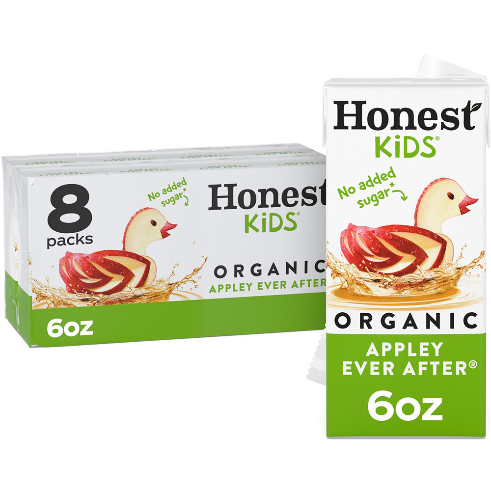 Honest Kids Organic Appley Ever After Juice Drink 8 pk Boxes, 6 oz