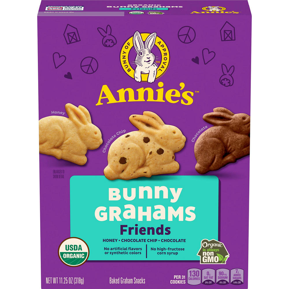 Annie's Organic Friends Bunny Grahams, 11.25 oz