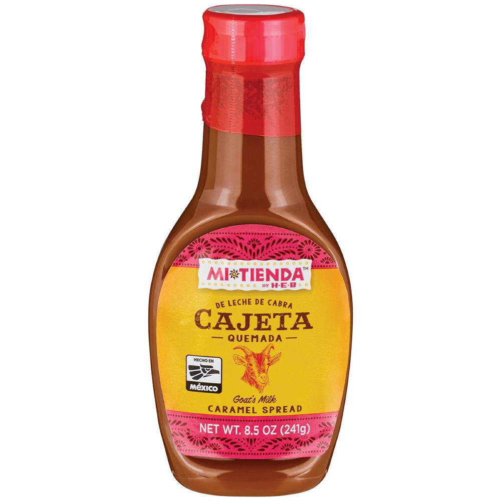 H-E-B Mi Tienda de Leche de Cabra Cajeta Quemada Caramel Sauce, 8.5 oz