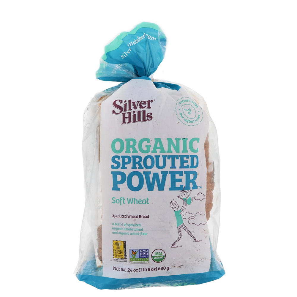 Silver Hills Organic Sprouted Wheat Bread, 24 oz