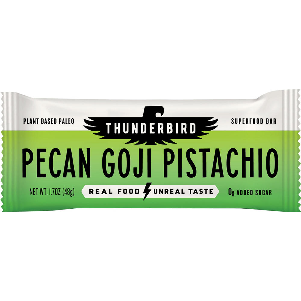 Thunderbird Pecan Goji Pistachio Bar, 1.7 oz