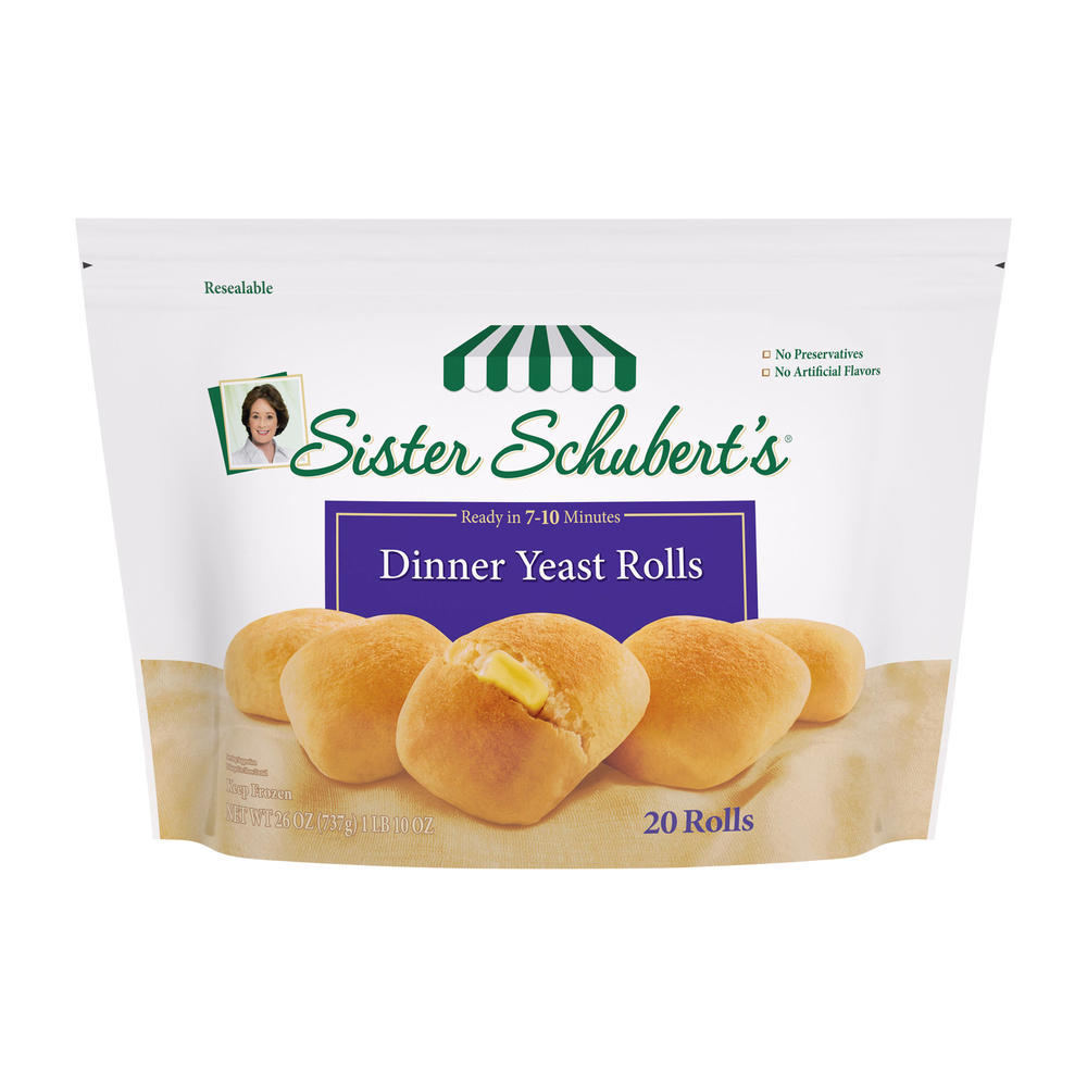 Sister Schubert's Yeast Dinner Rolls, 20 ct