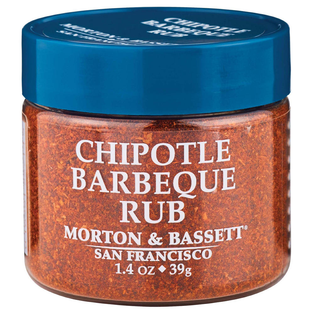 Morton & Bassett Chipotle Barbeque Rub, 1.4 oz
