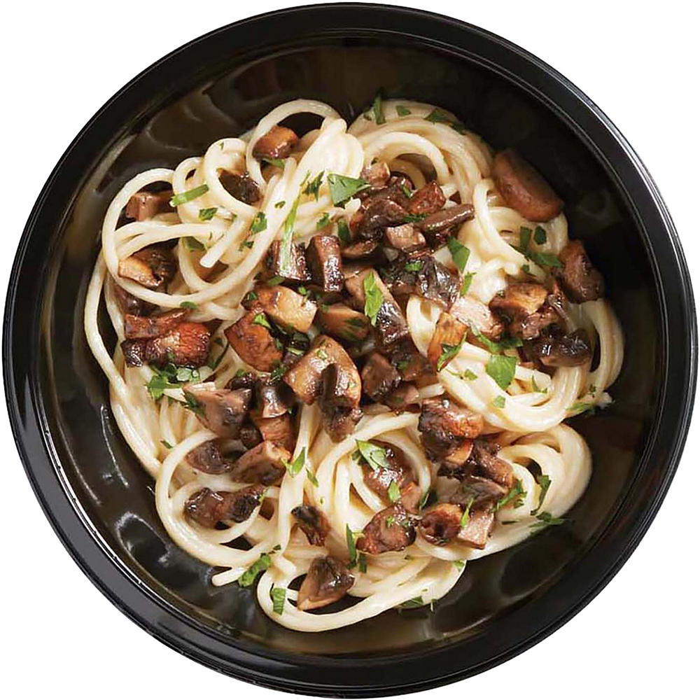 Meal Simple by H-E-B Garlic Mushroom Spaghetti Bowl, 12 oz