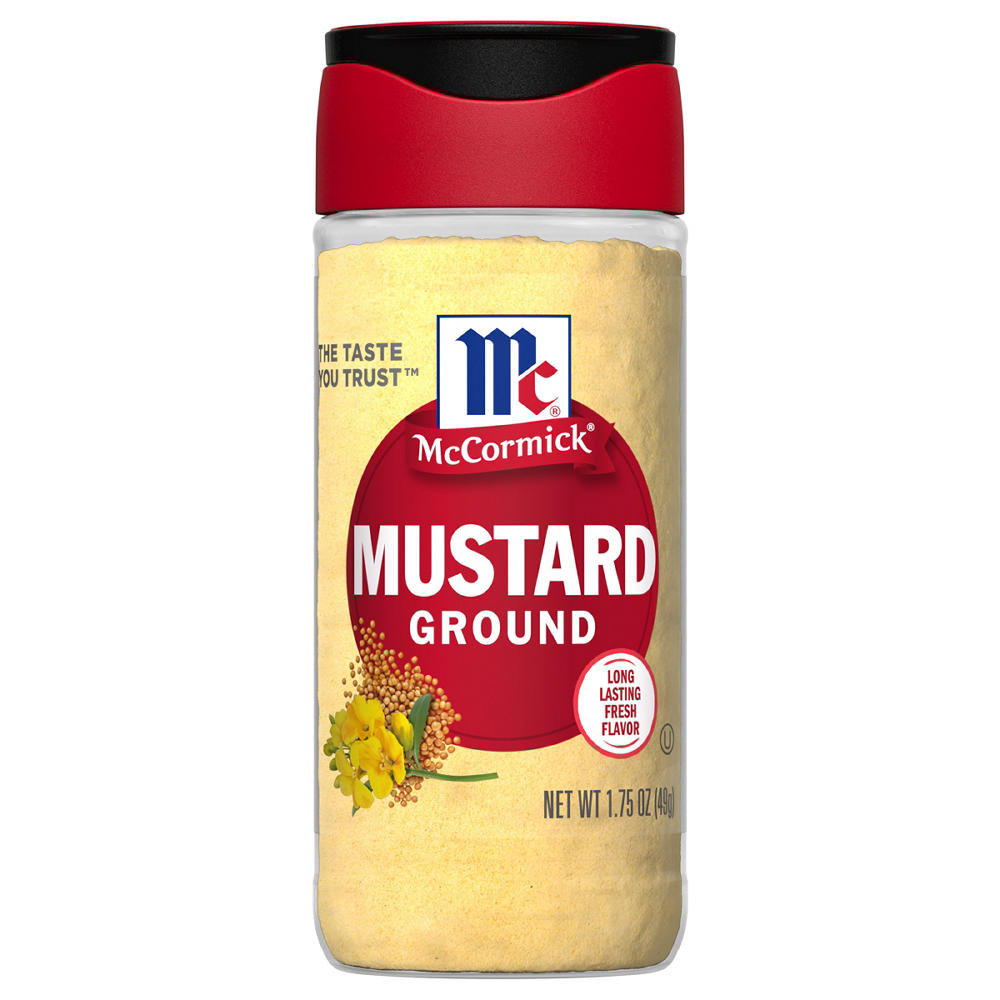 McCormick Ground Mustard, 1.75 oz