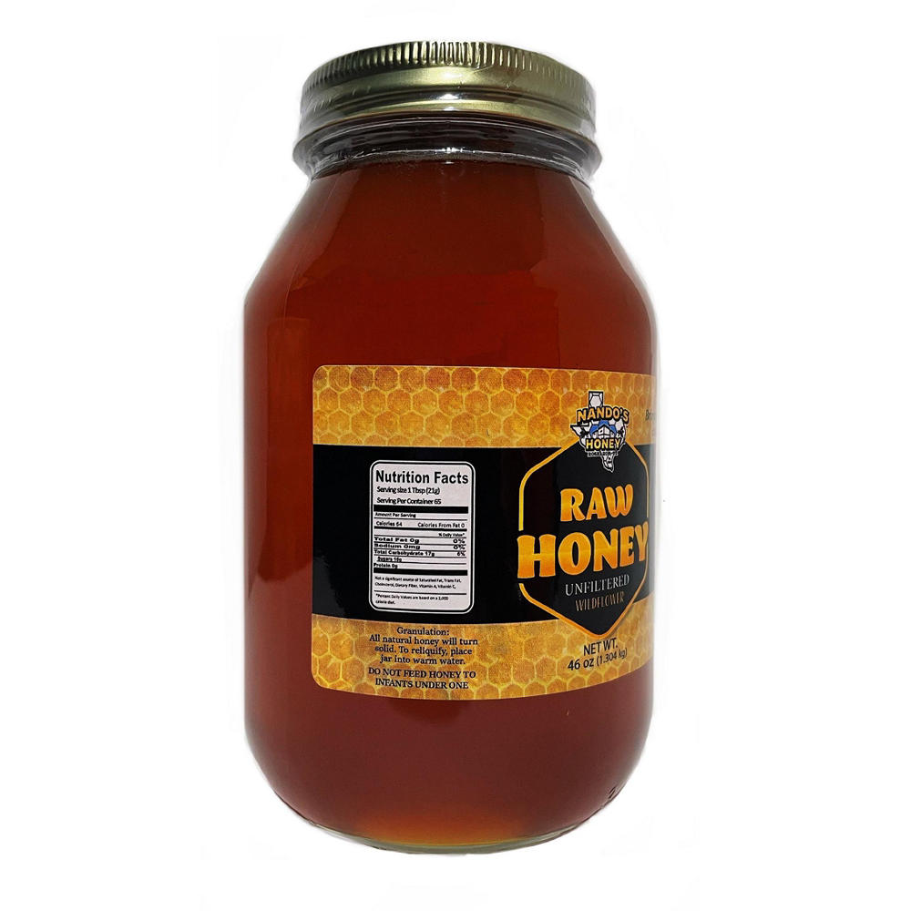 Nando's Local Raw Honey, 24 oz