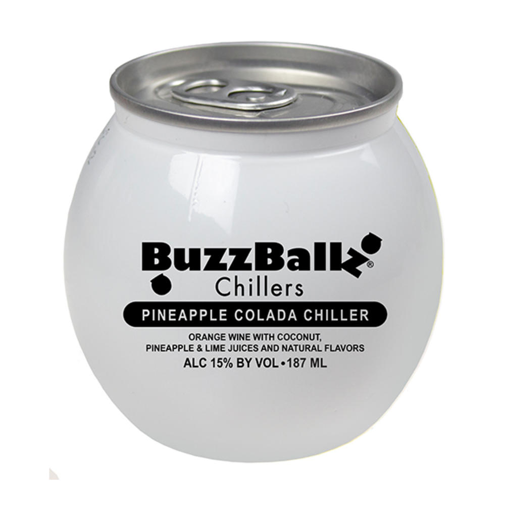 BuzzBallz Pineapple Colada Chiller, 187 ml