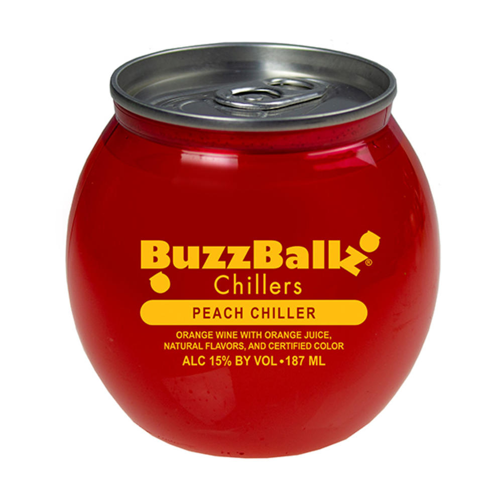 Buzzballz Peach Chiller, 187 mL