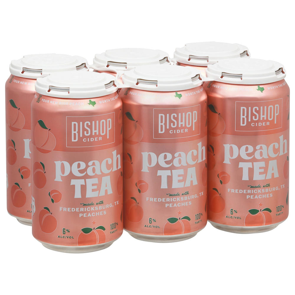 Bishop Cider Seasonal Cider 6 pk Cans, 12 oz