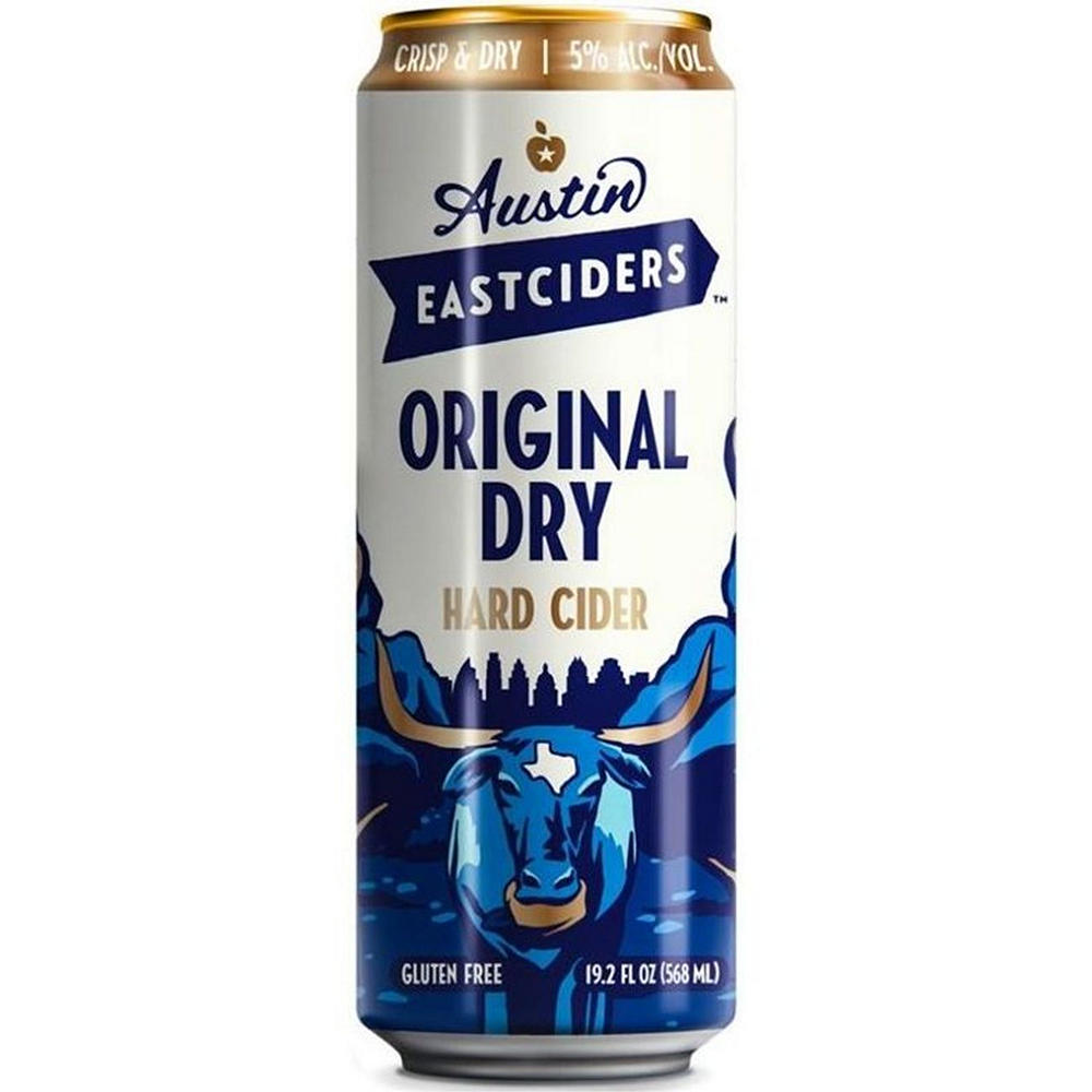 Austin Eastciders Original Dry Cider Can, 19.2 oz