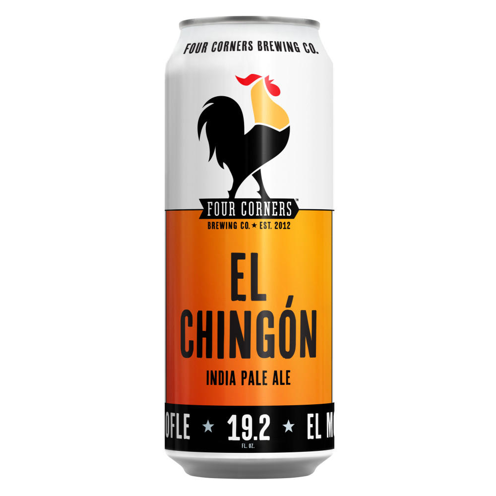 Four Corners El Chingon IPA Craft Beer, 19.2 oz