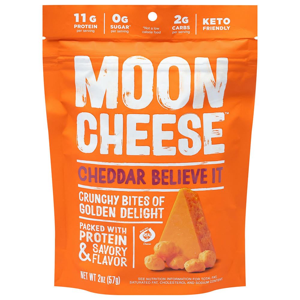 Moon Cheese Cheddar, 2 oz