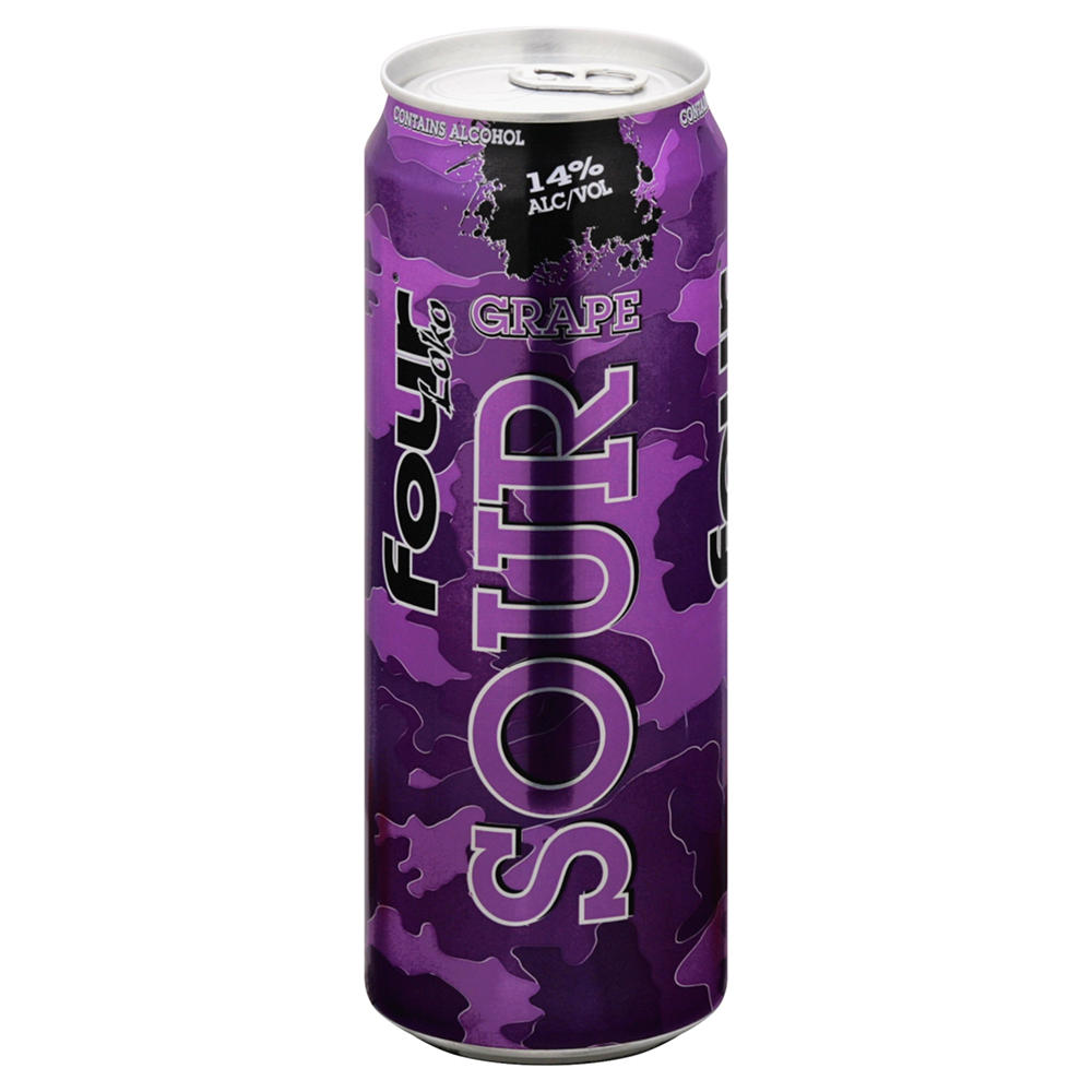 Four Loko Sour Grape, 23.5 oz