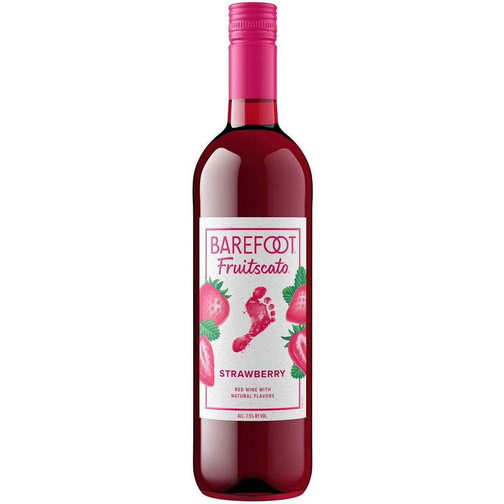 Barefoot Strawberry Moscato California Sweet Wine, 750 mL