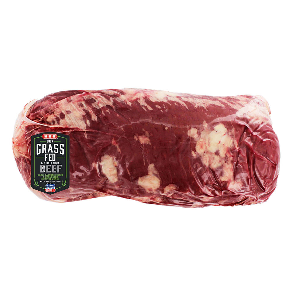 H-E-B Grass Fed Beef Inside Skirt Steak Skinless, USDA Choice, Avg. 4.44 lbs