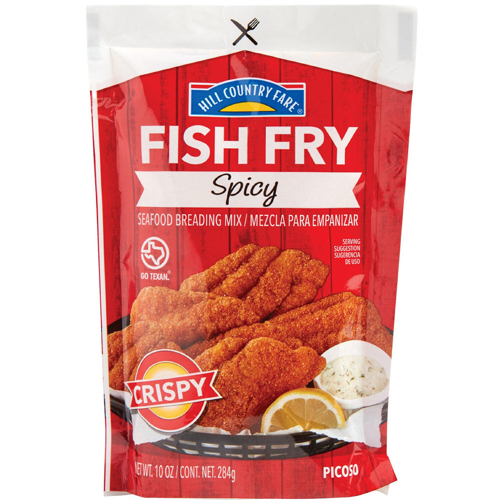Hill Country Fare Spicy Fish Fry, 10 oz