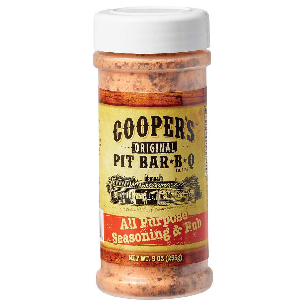 Cooper's Original Pit Bar B Q All Purpose Seasoning & Rub, 9 oz